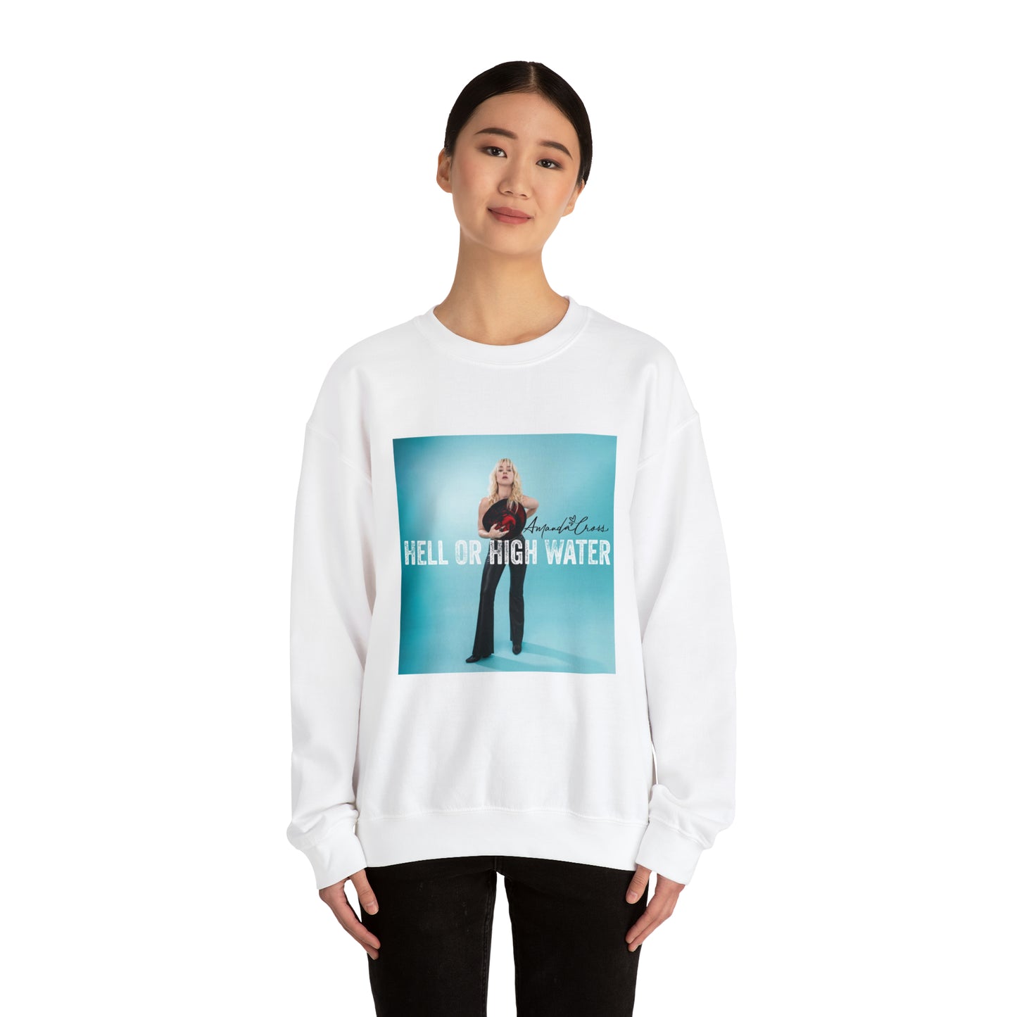 Amanda Cross Album Artwork Unisex Heavy Blend™ Crewneck Sweatshirt
