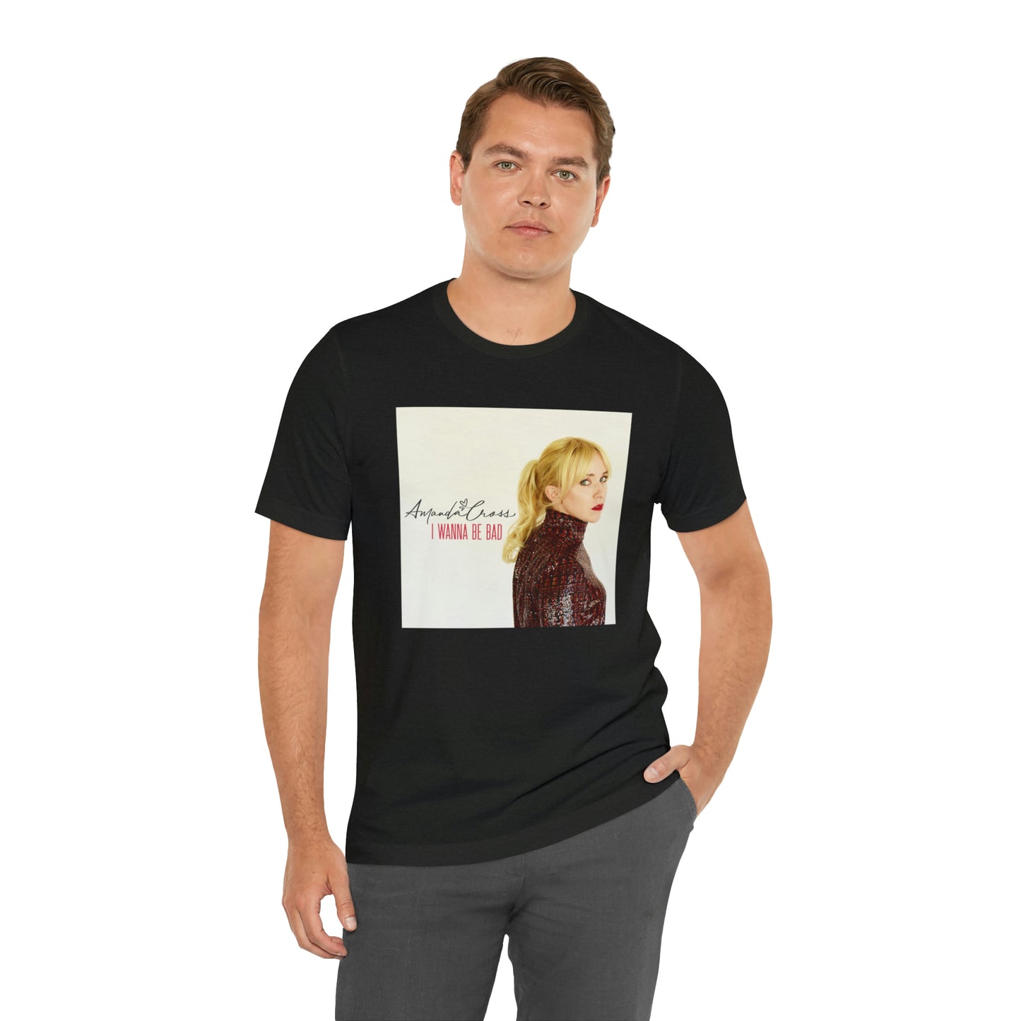 “I Wanna Be Bad” comfy unisex T