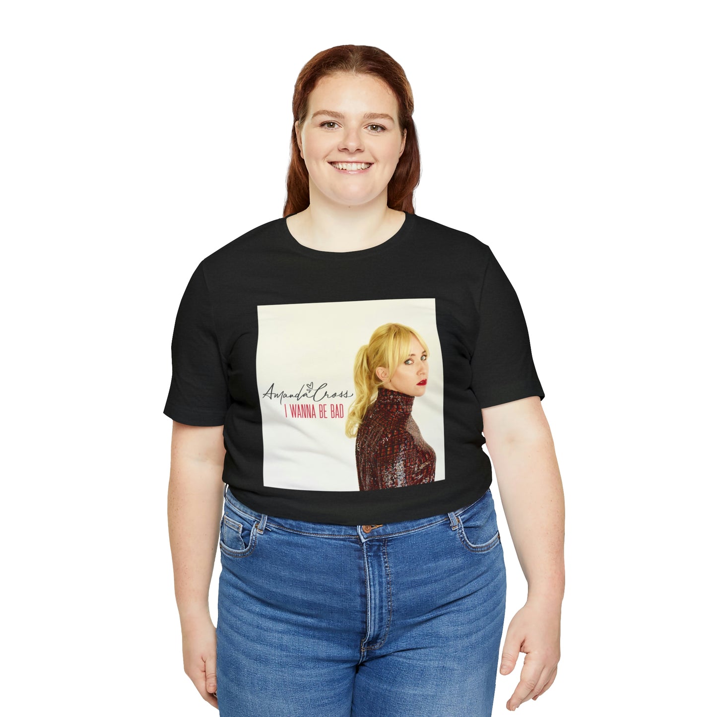“I Wanna Be Bad” comfy unisex T