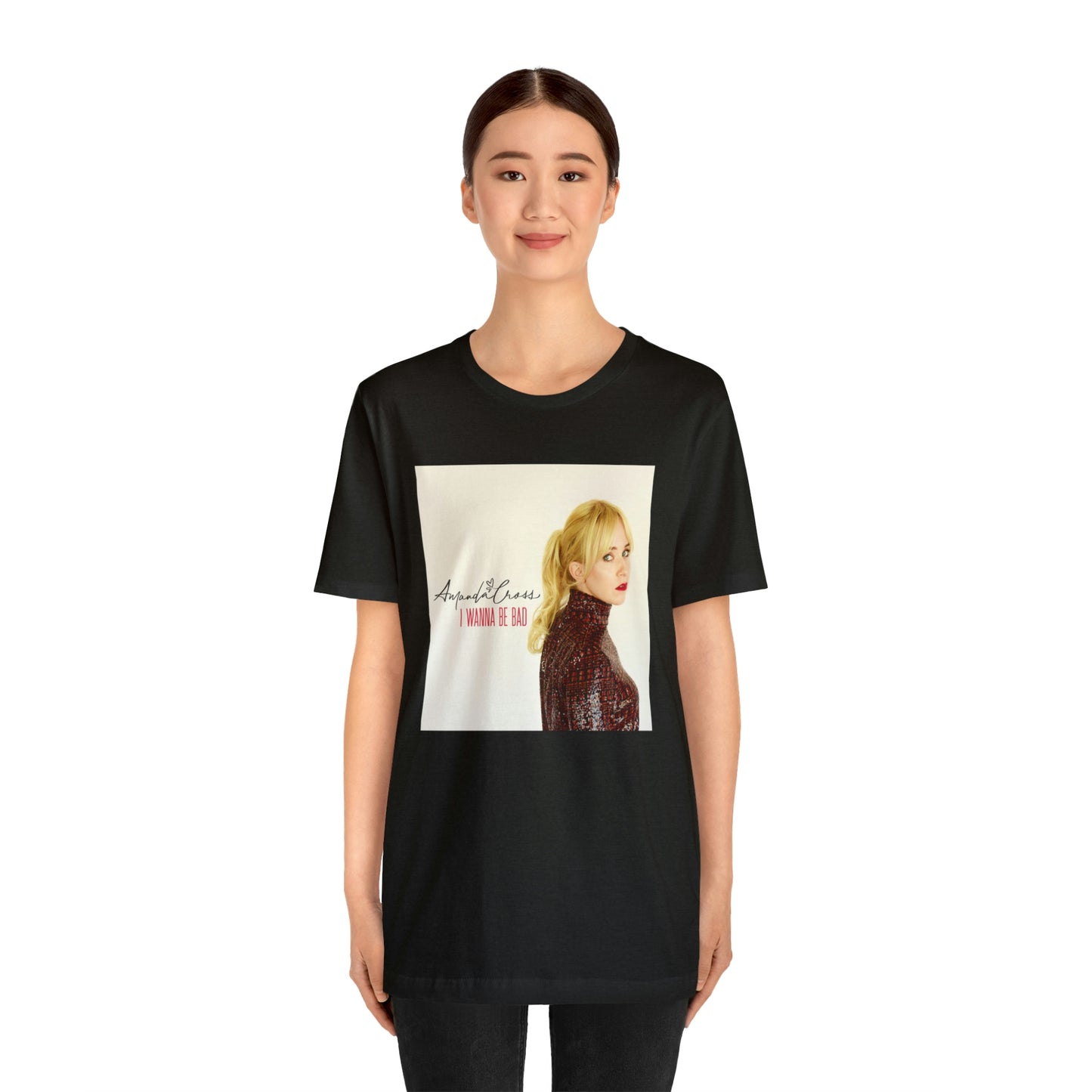 “I Wanna Be Bad” comfy unisex T