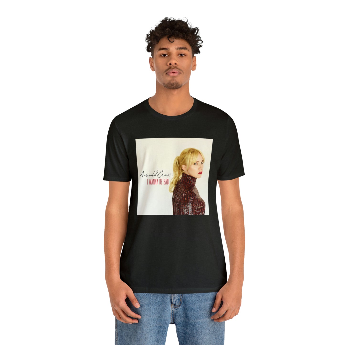 “I Wanna Be Bad” comfy unisex T
