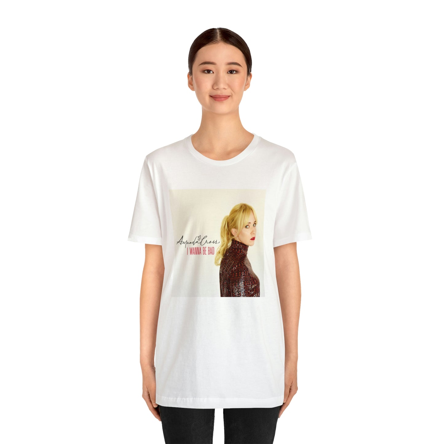 “I Wanna Be Bad” comfy unisex T