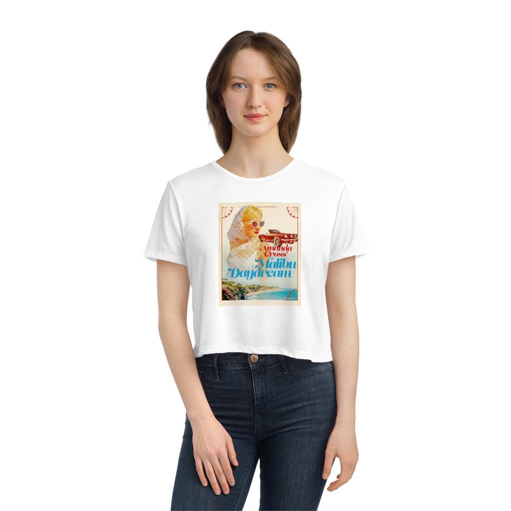 Malibu Daydream Flowy Cropped T