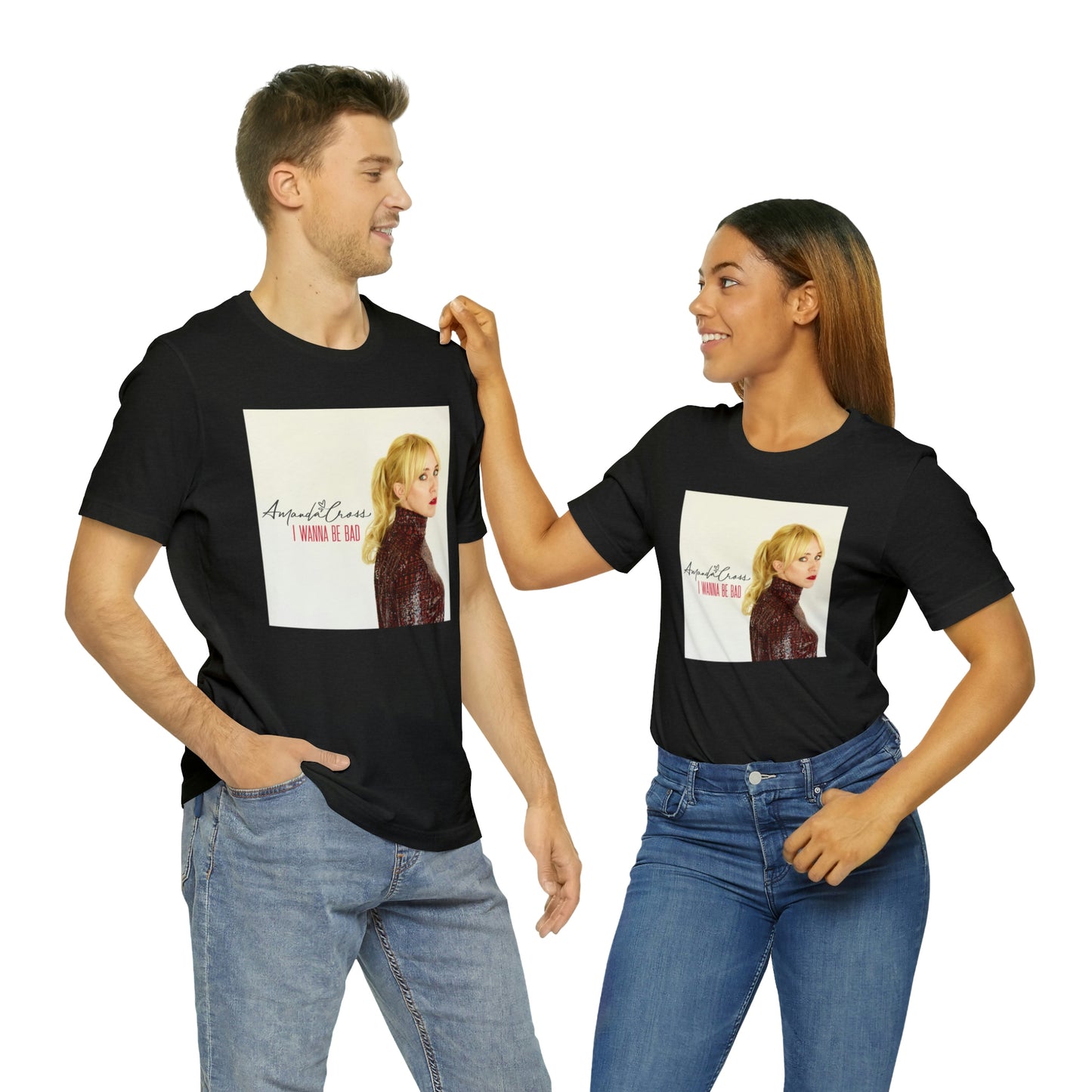 “I Wanna Be Bad” comfy unisex T