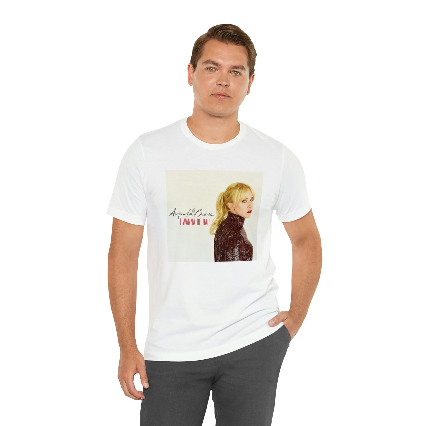 “I Wanna Be Bad” comfy unisex T