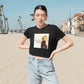 “I Wanna Be Bad” Flowy Cropped Tee